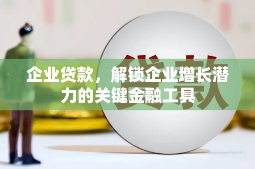 泸县企业贷款，解锁企业增长潜力的关键金融工具