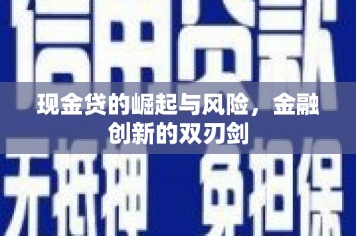 泸县现金贷的崛起与风险，金融创新的双刃剑