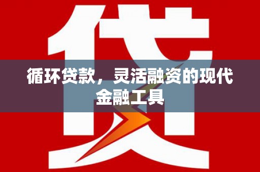泸县循环贷款，灵活融资的现代金融工具