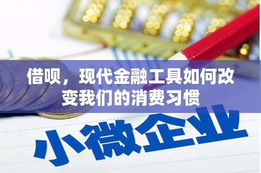 泸县借呗，现代金融工具如何改变我们的消费习惯