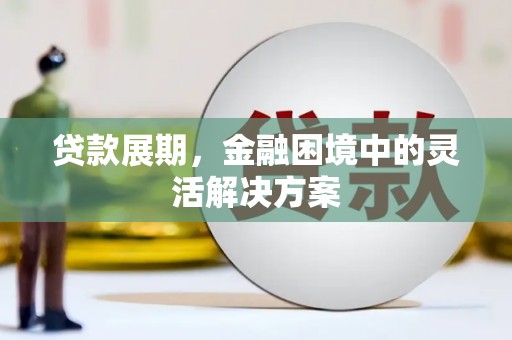 泸县贷款展期，金融困境中的灵活解决方案