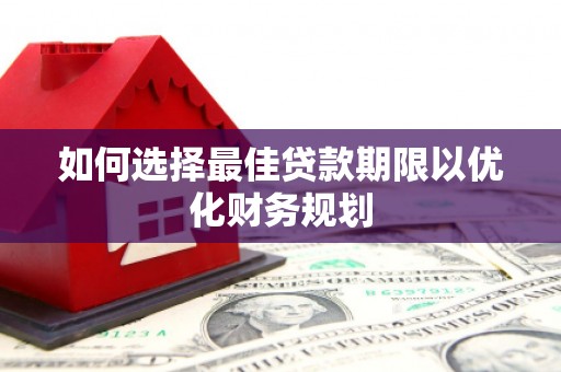 泸县如何选择最佳贷款期限以优化财务规划