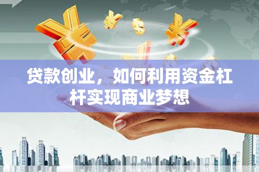 泸县贷款创业，如何利用资金杠杆实现商业梦想