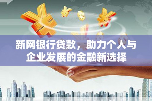 泸县新网银行贷款，助力个人与企业发展的金融新选择