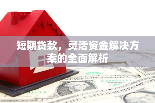 泸县短期贷款，灵活资金解决方案的全面解析